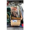 Image 3 : SHELF OF ASSORTED ITEMS INCLUDING; DRAWER LINER, TIRE PLUG KITS, PADLOCKS & MORE
