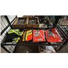 Image 1 : SHELF OF ASSORTED SAFETY REFLECTIVE WEAR (SOME NEW)