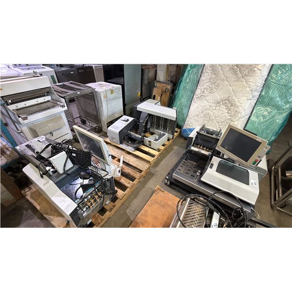 NEOPOST COMMERCIAL POSTAGE MACHINE - *ON 3 PALLETS - MUST TAKE ALL ON PALLETS*