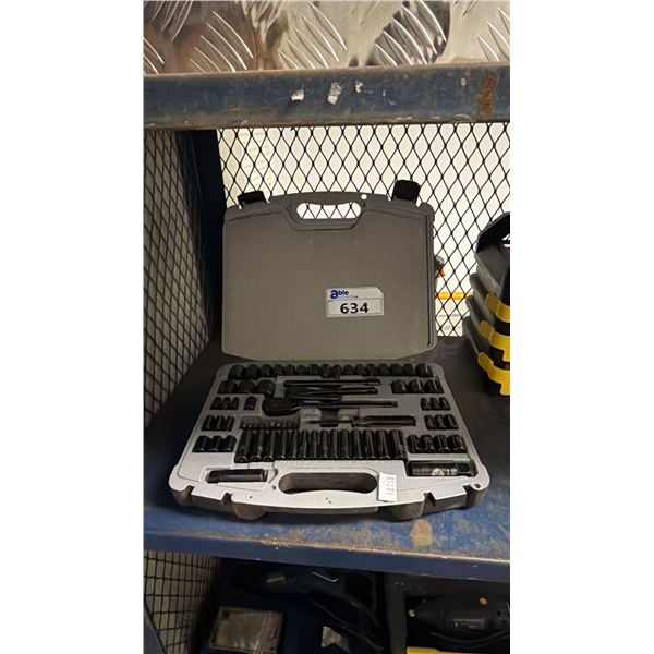 STANLEY BLACK CHROME MECHANIC'S TOOL SET: *MISSING PIECES*