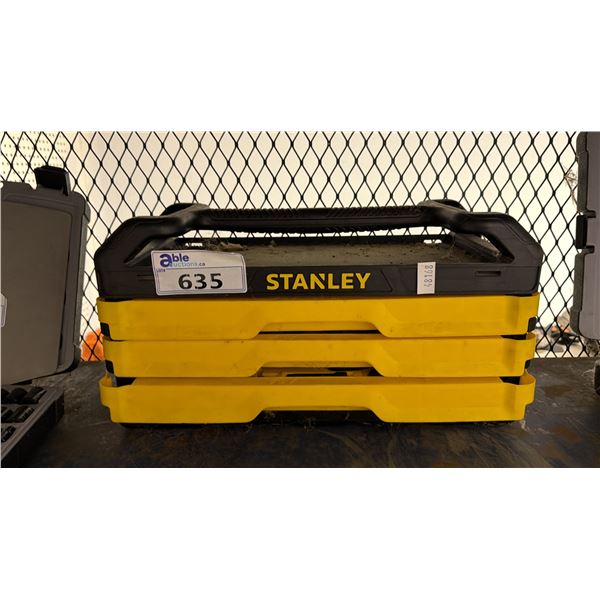 STANLEY BLACK CHROME SOCKET TOOL SET