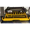 Image 3 : STANLEY BLACK CHROME SOCKET TOOL SET