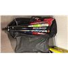 Image 1 : TEAM CANADA BLACK WHEELED BAG & ASSORTED BATS