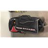 Image 2 : TEAM CANADA BLACK WHEELED BAG & ASSORTED BATS