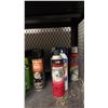 Image 6 : SHELF OF ASSORTED BRAKE CLEANER, WD-40, STEERING FLUID & MOTOR OIL