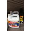 Image 3 : SHELF OF ASSORTED RATCHET STRAPS, AIR HOSE, BRAD NAILERS, CLEANING SUPPLIES & MORE