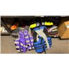 Image 2 : SHELF OF LIFE JACKETS, SOFTBALLS & BOTTLES