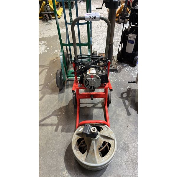 RIDGID K-400-T2 DRUM MACHINE