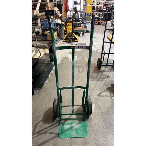 GREEN METAL 2 WHEEL DOLLY
