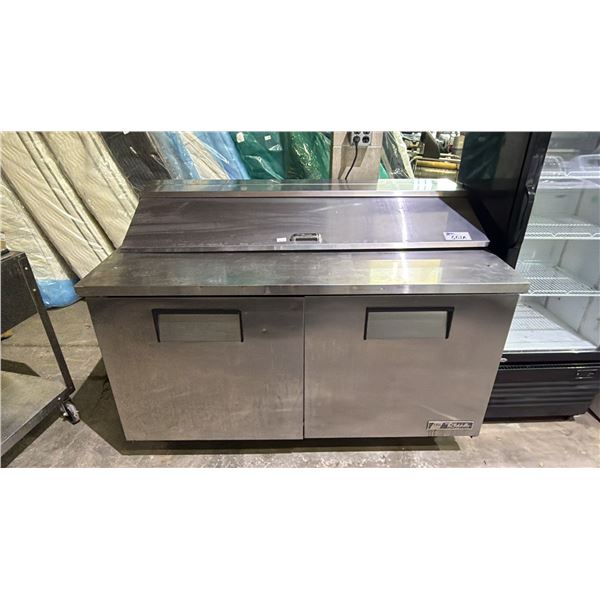 TRUE REFRIGERATION TSSU-60-16 DOUBLE DOOR 60" REFRIGERATED SANDWICH PREP TABLE