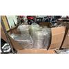 Image 2 : (2) LARGE BOXES OF PLASTIC SALAD BOWLS