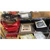 Image 4 : RACK OF ASSORTED CHRISTMAS DECORATIONS, SERVING PLATES, BLANKET HOODIES, WALL DECOR & MORE