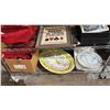 Image 5 : RACK OF ASSORTED CHRISTMAS DECORATIONS, SERVING PLATES, BLANKET HOODIES, WALL DECOR & MORE