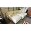 Image 1 : 4-PC FABRIC SECTIONAL SOFA WITH 2 STORAGE OTTOMANS