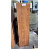 Image 4 : 2 DOOR WOOD CABINET 29" X 15.5" X 60"