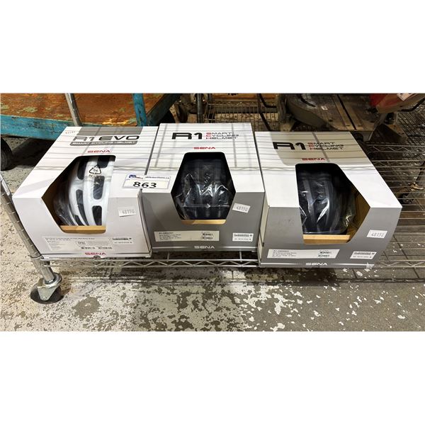 (3) *NEW IN BOX* ASSORTED BICYCLE HELMETS