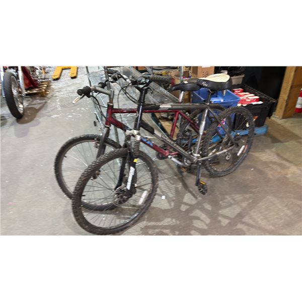 GARY FISHER 24 SPEED BICYCLE & KONA 24 SPEED BICYCLE