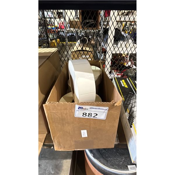 *NEW* CASE OF BIZERBA 60MM X 55MM BLANK THERMAL LABELS
