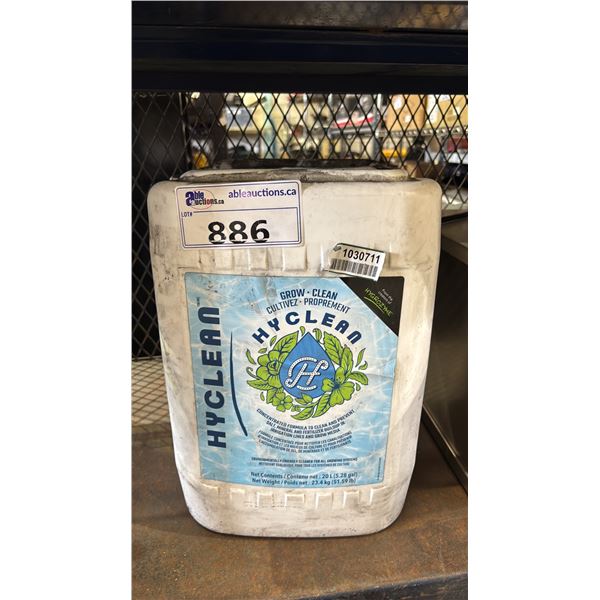20L CONTAINER OF HYCLEAN CONCENTRATED IRRIGATION LINE CLEANER