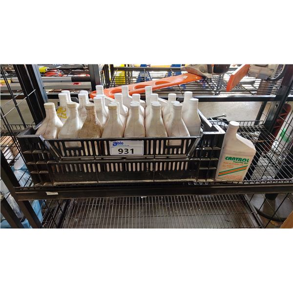 BIN OF CANTROL SUPERFLO BAR & CHAIN OIL: 1L BOTTLES
