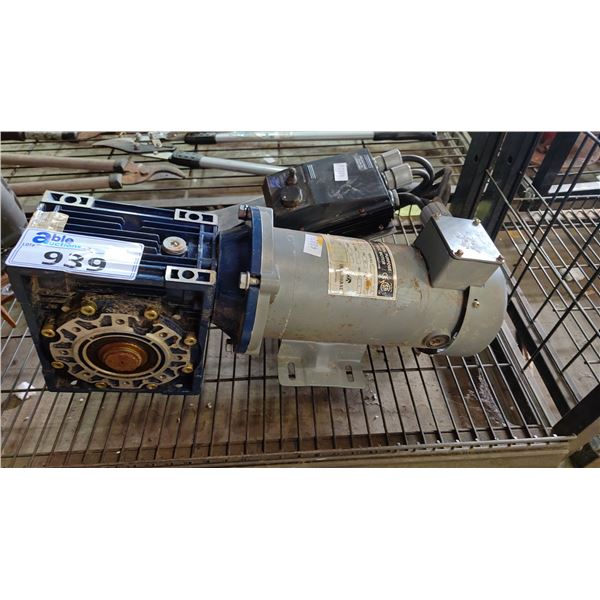 IRONHORSE GENERAL PURPOSE PMDC MOTOR WITH ATTACHED GSD5 SERIES DC MOTOR SPEED CONTROL