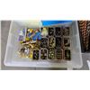 Image 2 : PALLET OF ASSORTED ITEMS: INCLUDES DRILL BITS, CASTER WHEELS, AIR TOOL COMPONENTS & MORE