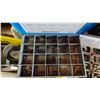 Image 3 : PALLET OF ASSORTED ITEMS: INCLUDES DRILL BITS, CASTER WHEELS, AIR TOOL COMPONENTS & MORE