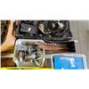 Image 8 : PALLET OF ASSORTED ITEMS: INCLUDES DRILL BITS, CASTER WHEELS, AIR TOOL COMPONENTS & MORE