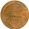 Image 2 : Lr. 1612 Montreal Numismatic and Antiquarian Society 25th Anniversary. 1887.