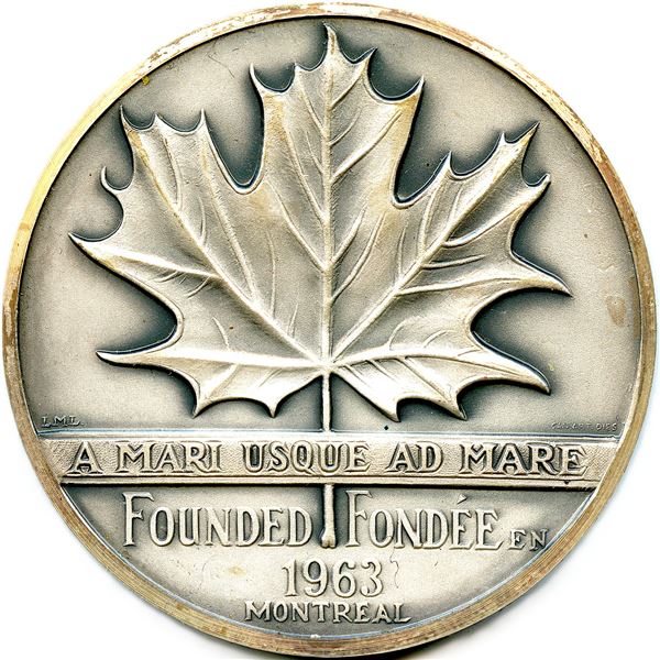 Lot of Three Canadian Society of Medallic Arts Medals.