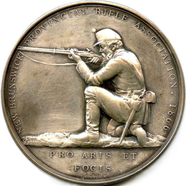 Lr. 396. New Brunswick Provincial Rifle Association 1866.