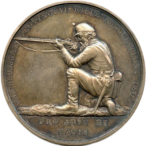Lr. 396. New Brunswick Provincial Rifle Association 1866.
