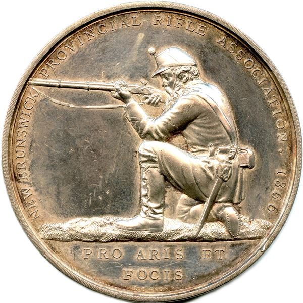 Lr. 396. New Brunswick Provincial Rifle Association 1866.