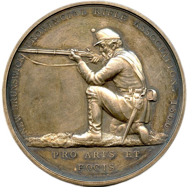 Lr. 396. New Brunswick Provincial Rifle Association 1866.