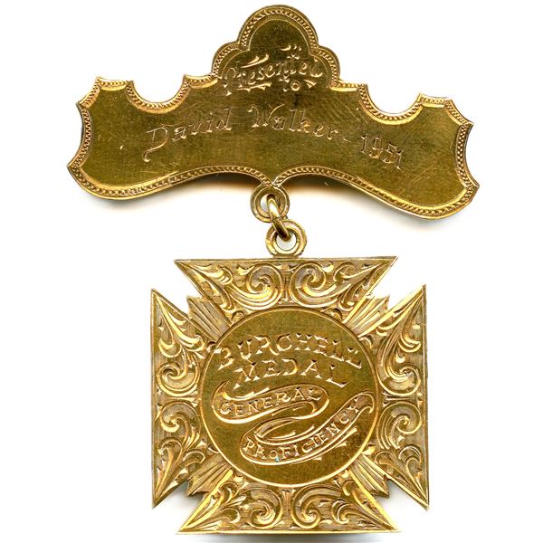 Lot of Three Medals Awarded To David P. Walker.