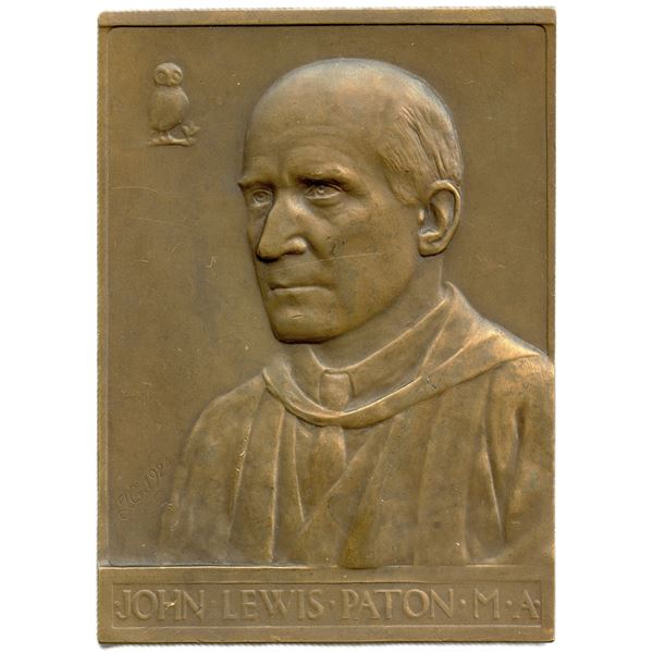 Bronze Plaque