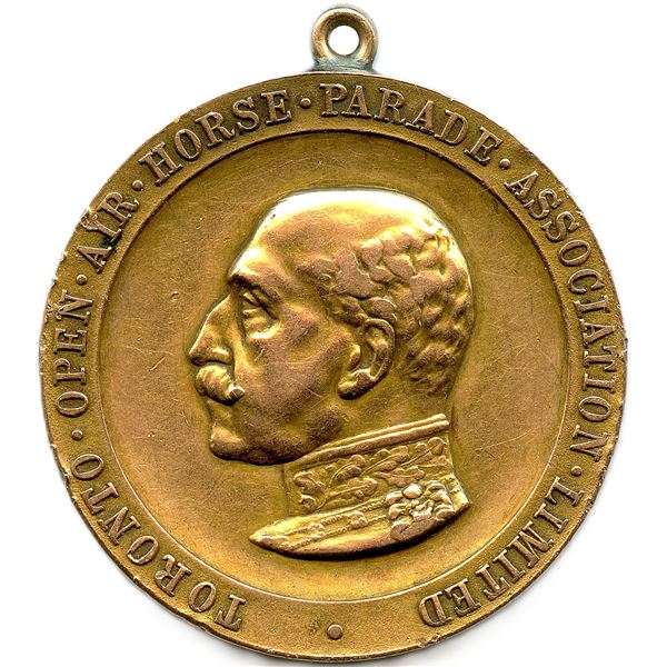 Toronto Open Air Horse Parade Association 14K Gold Medal.