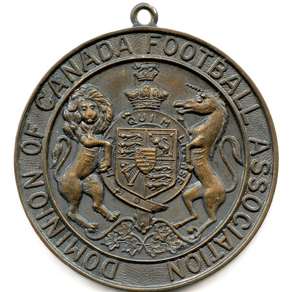 Dominion Of Canada Football Association Award.