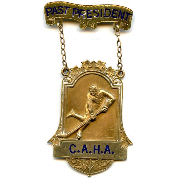 C.A.H.A. (Canadian Amateur Hockey Association) Past President Award.