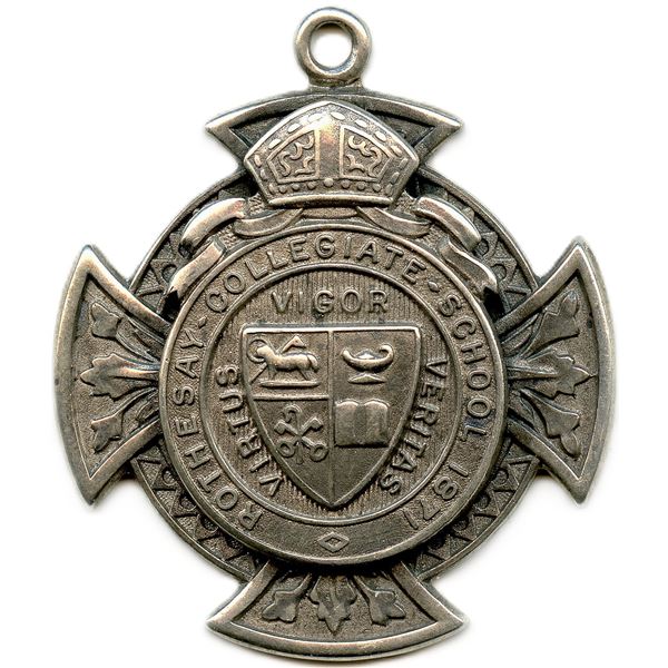 Lot of Seven Rothesay Collegiate School Medals.
