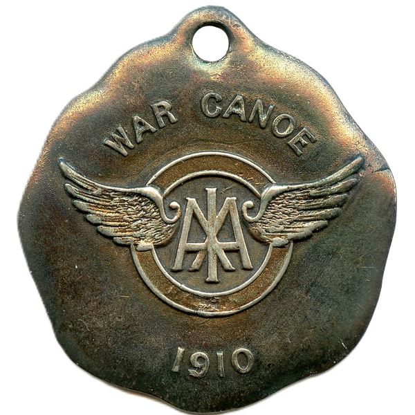 Lot of Eleven F.J. Foote Canoe Club Medals.