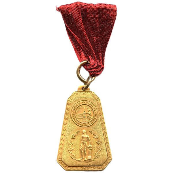 Lot of Five Acadia University Sports Medals.