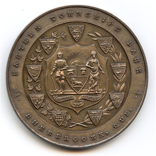Eastern Townships Bank, Sherbrooke, Quebec Silver