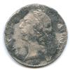 Image 1 : KM 512.11/Gad. #322: France 1751 ecu “K” (Bordeaux) weight: 26.01 g, Grade 3