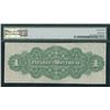 Image 2 : Dominion of Canada $1, 1870 - Payable at Montreal (Small Date)