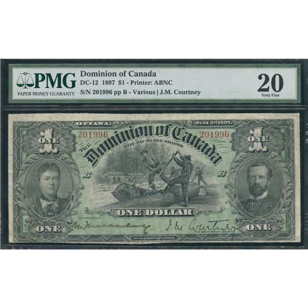 Dominion of Canada $1, 1897