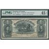 Image 1 : Dominion of Canada $1, 1898 - Outward One's