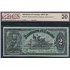 Image 1 : Dominion of Canada $2, 1897 - Dark Brown Back