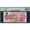 Image 2 : Bank of Canada $50, 1988 Mismatched Serial Numbers