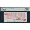 Image 1 : Bank of Canada $50, 1988 Stuck Serial Numbers at Left